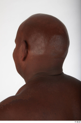 Head Man Black Chubby Bald Street photo references
